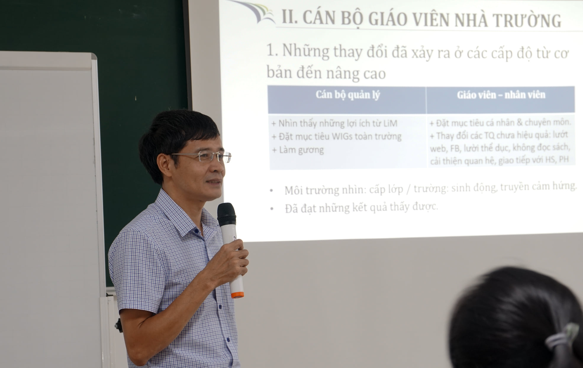 Giám đốc đào tạo Đặng Đình Tới chia sẻ câu chuyện thành công khi áp dụng chương trình