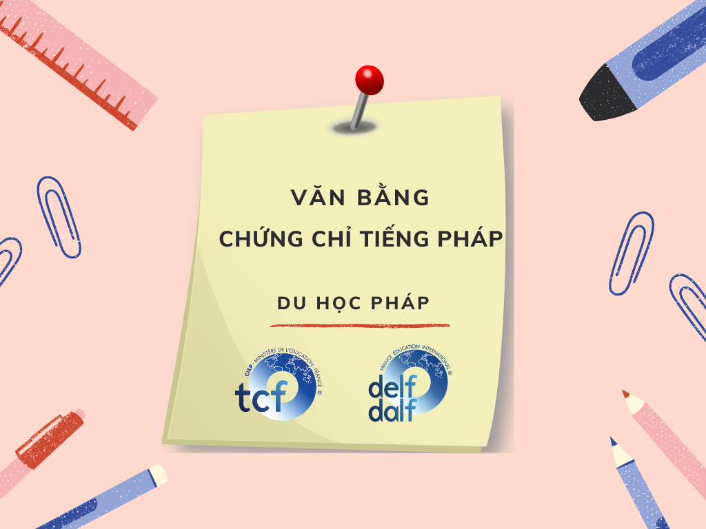 CÁC BÀI KIỂM TRA VÀ VĂN BẰNG TIẾNG PHÁP