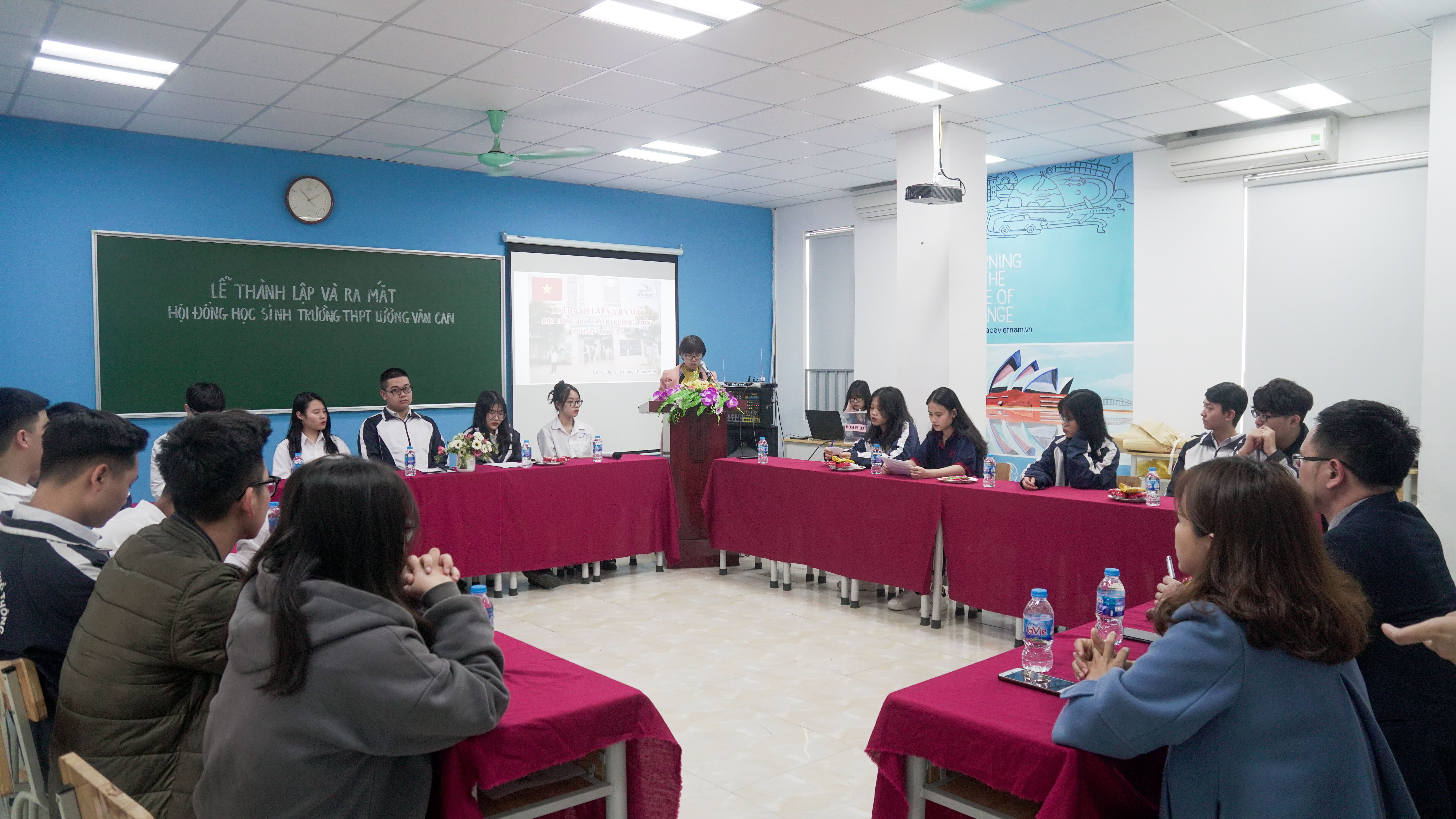 Lễ thành lập Hội đồng học sinh